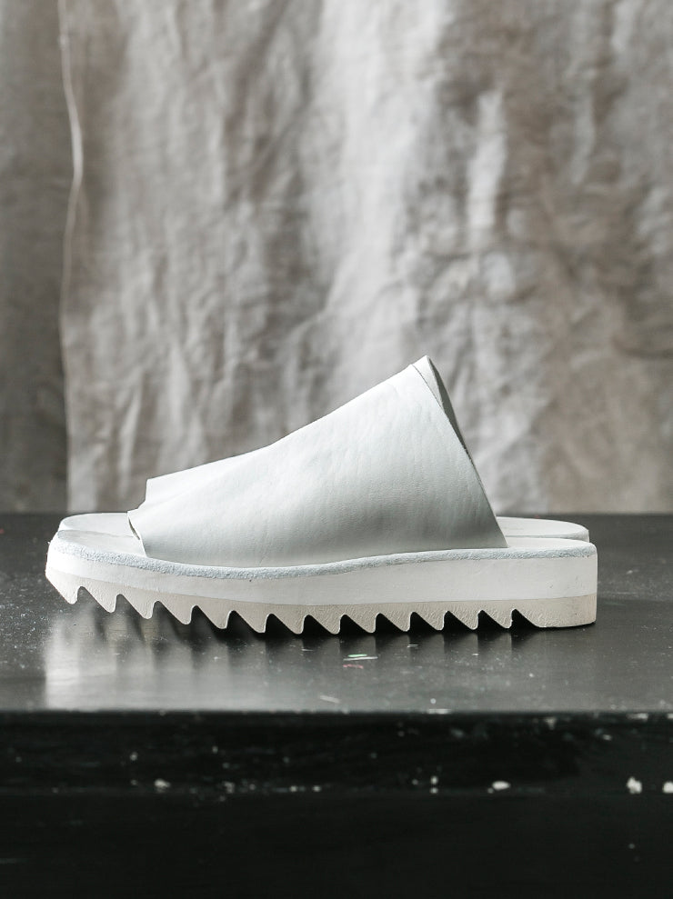 DIMISSIANOS&MILLER<br> Women's Rubber Sole Mules HORSE / WHITE GREYISH