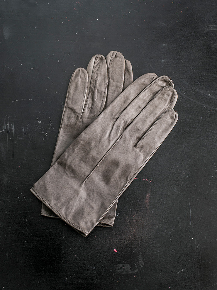 EMATYTE<br />WOMENS Kangaroo Leather Gloves / DARK GREEN