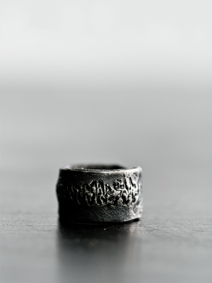 DETAJ<br> PRIMITIVE RING / BLACK