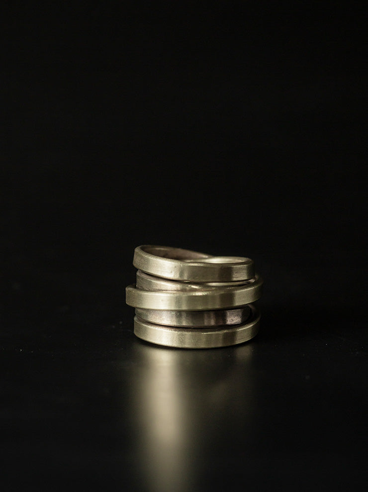 UMA WANG<br> COIL RING / MATTE GOLD