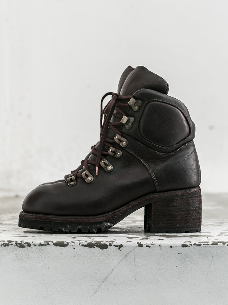 GUIDI<br />ウィメンズ ハイキングヒールブーツ R19V BORDEAUX CV23T / HORSE FG