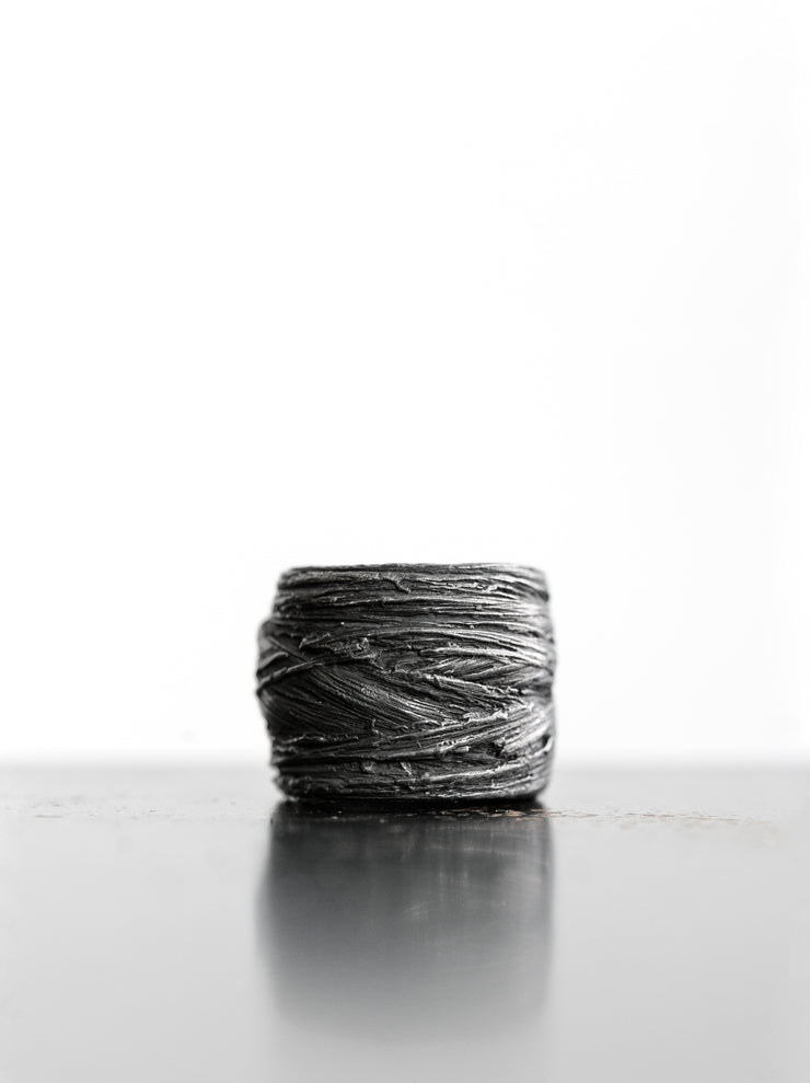 DETAJ <br>HAIR RING / BLACK