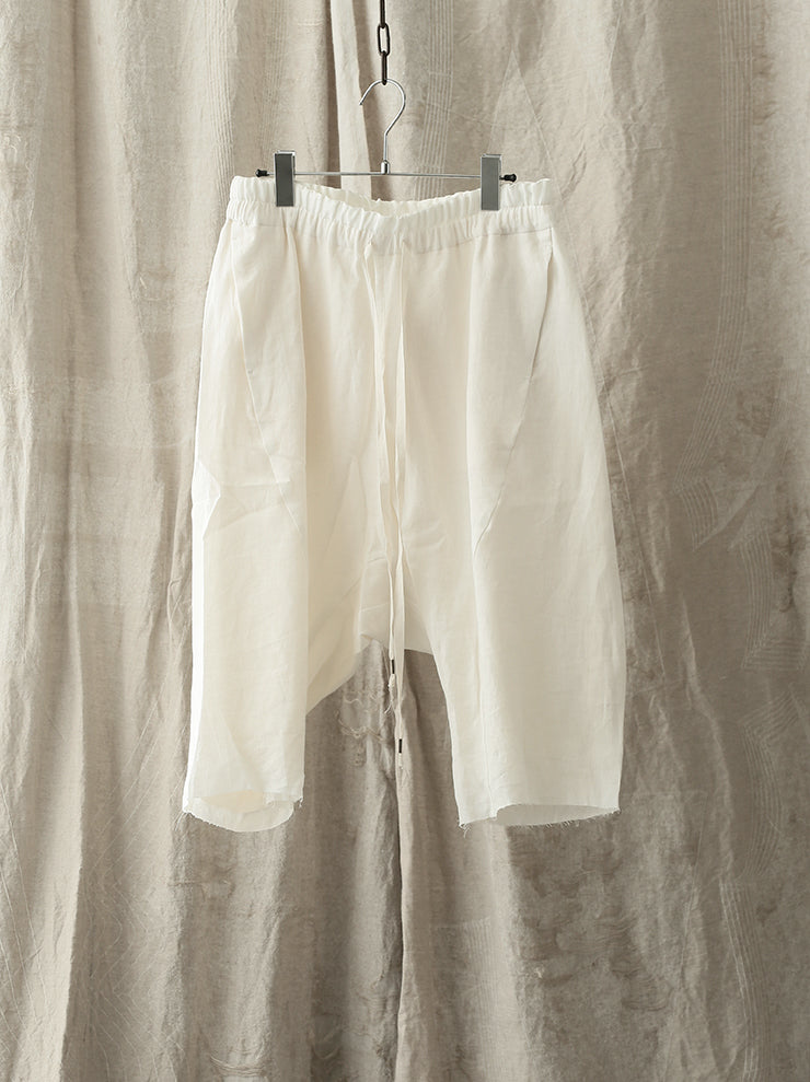 individual sentiments<br />WOMENS レイヤードショーツ WHITE