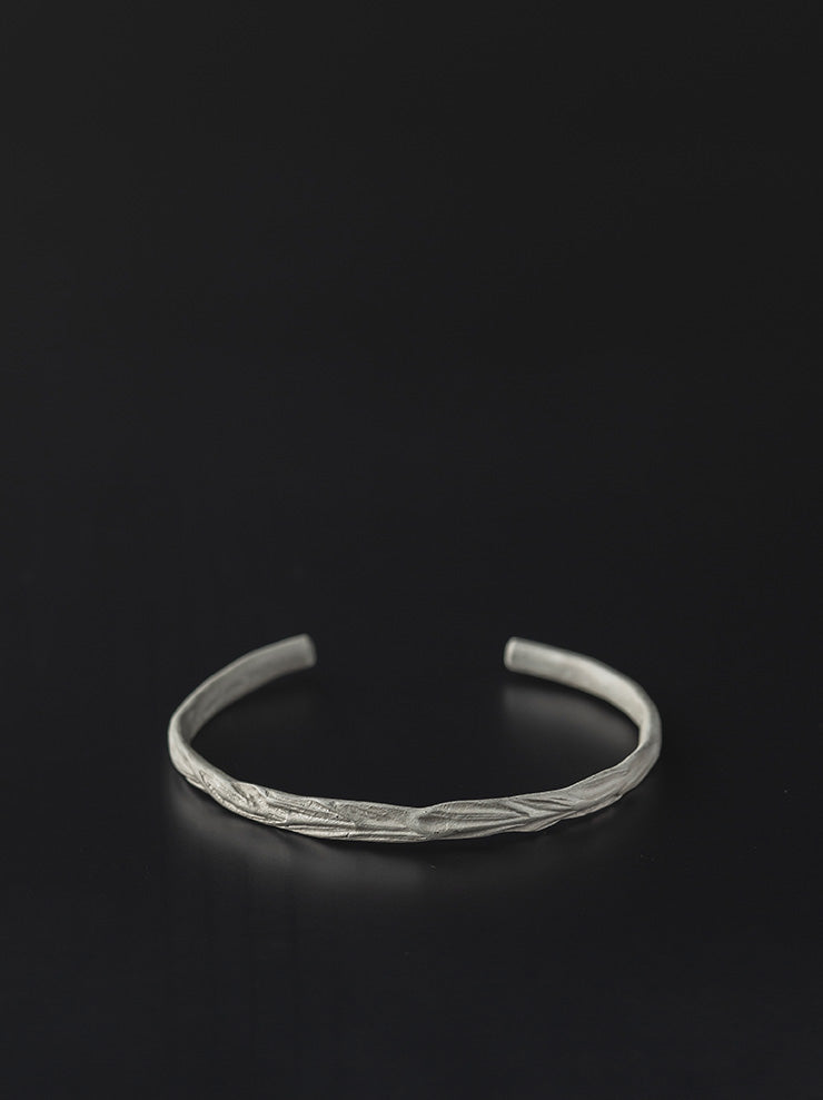 UMA WANG × DETAJ<br> HERB SILVER BRACELET / ROSEMARY / WHITE