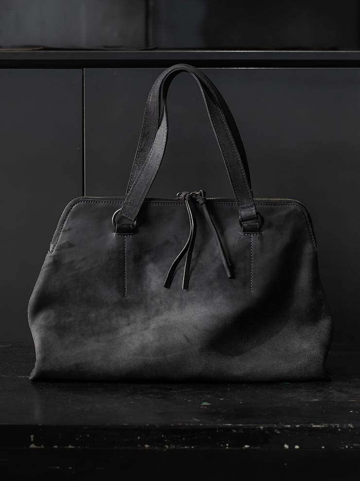 tagliovivo<br> Bowlet bag L / BLACK & SILVER