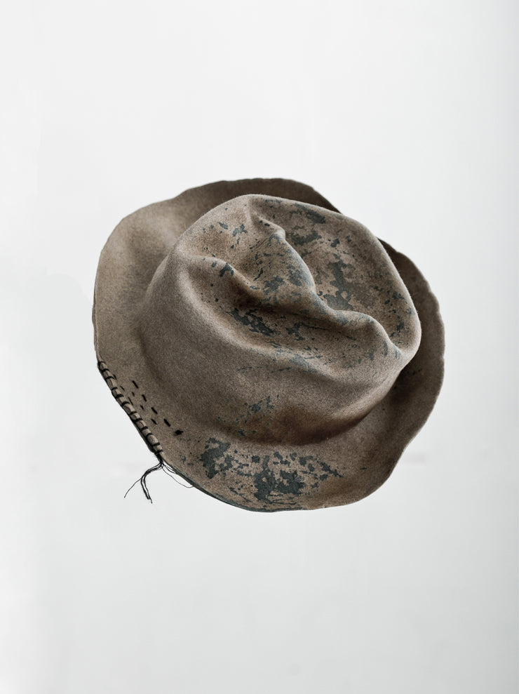 HORISAKI<br> ONE OF A KIND 32 Rabbit Fur Felt Hat