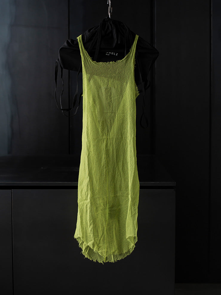 RUNDHOLZ DIP<br> WOMENS tulle tank top / SPRING