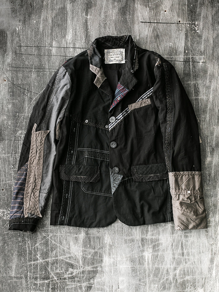 By Walid<br> Men's Milo Jacket DIRTY BLACK