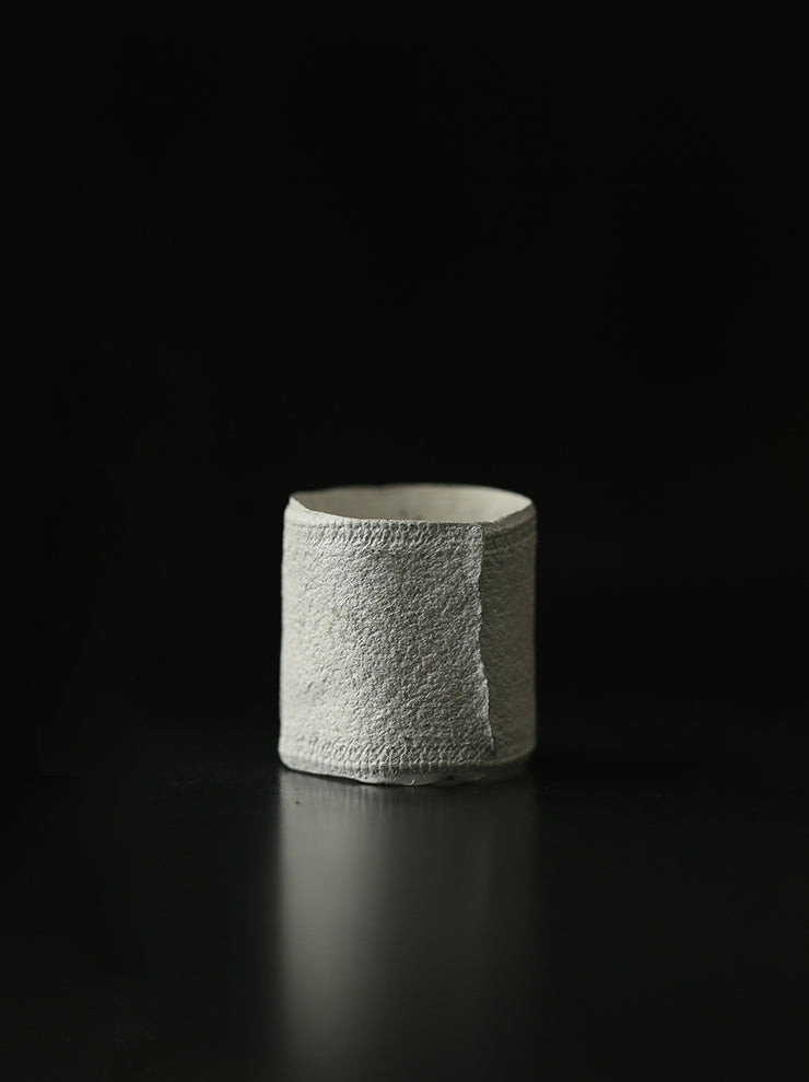 UMA WANG × DETAJ<br> VELVET SILVER RING / WHITE