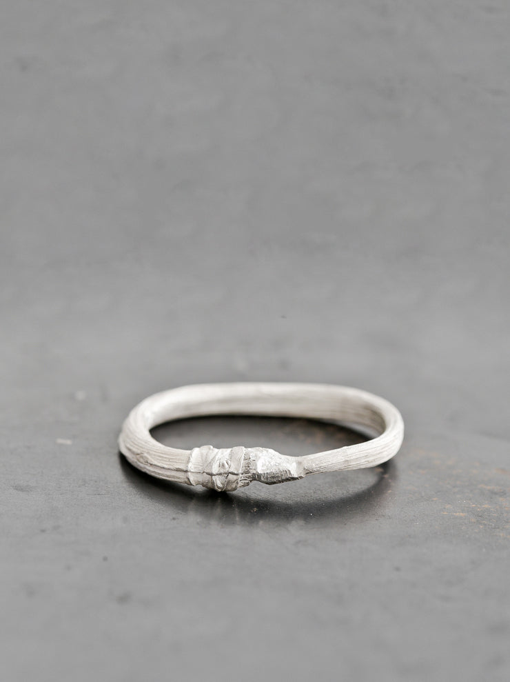 DETAJ <br>HAIR RING / WHITE