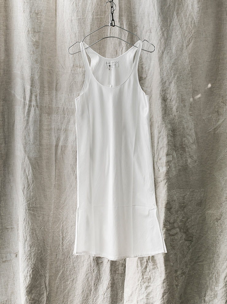 KHADI AND CO.<br> WOMENS tank dress white