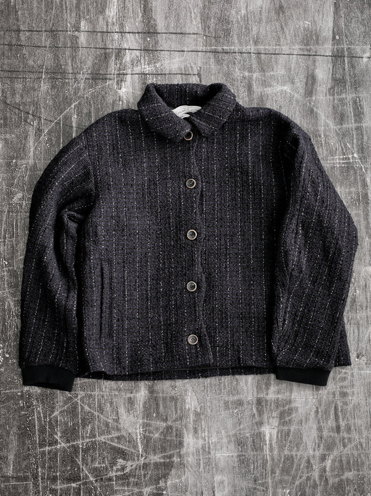 individual sentiments<br />ツイードジャケット NAVY BLACK