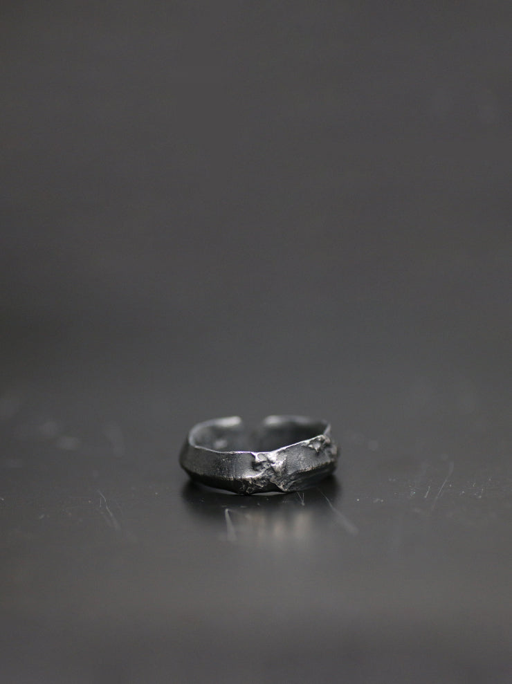 DETAJ<br> CRYSTALLIZATION RING / BLACK
