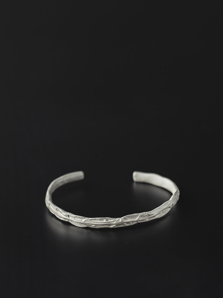 UMA WANG × DETAJ<br>HERB SILVER BRACELET / THYME / WHITE