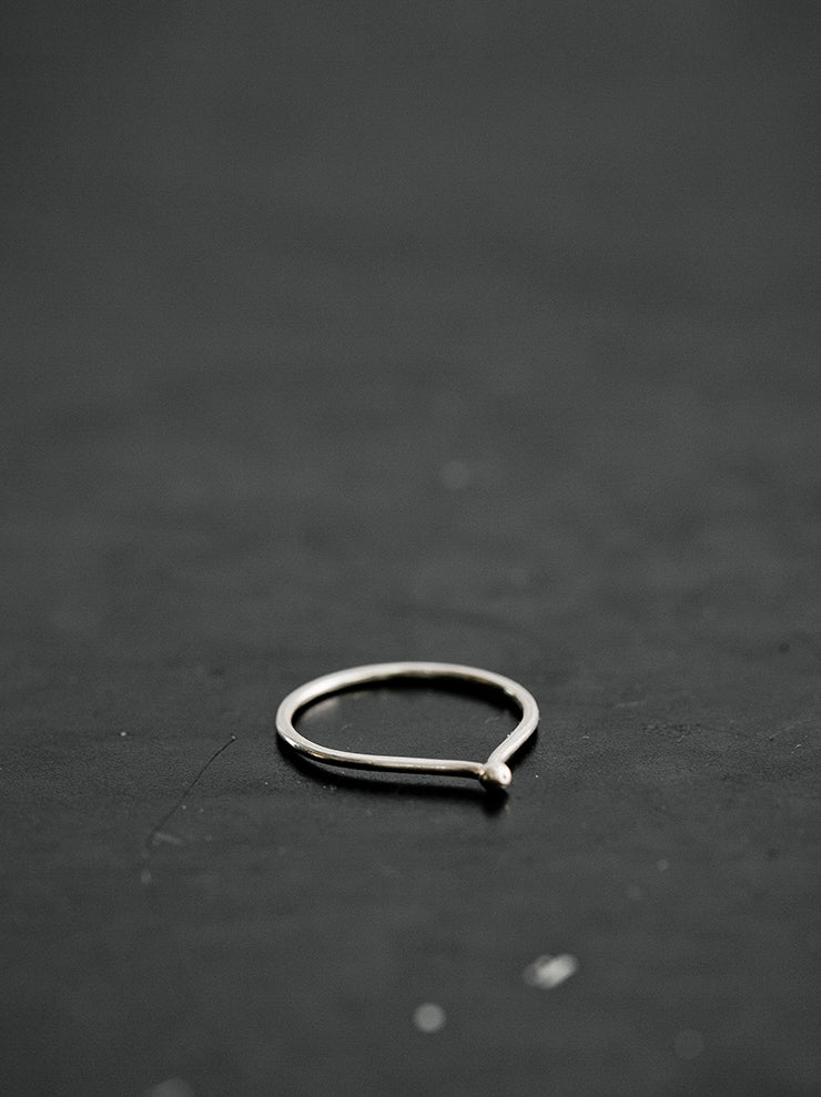 DETAJ<br> SEED SILVER RING / RE-SEED