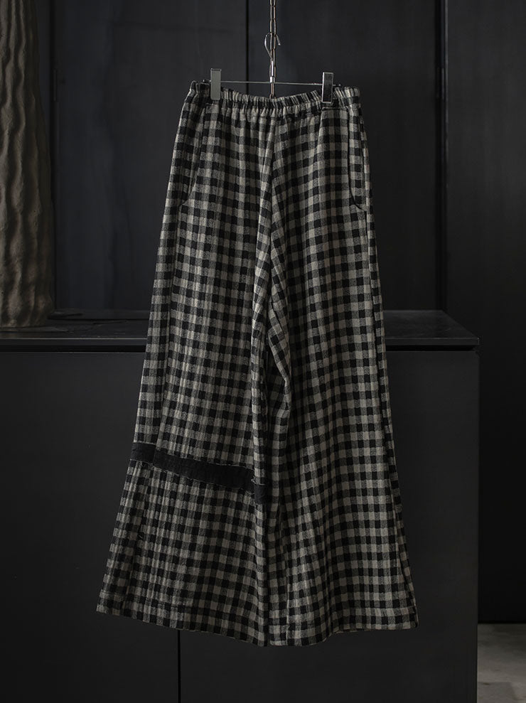 serien°umerica<br>WOMENS チェックトラウザー / CHECKED