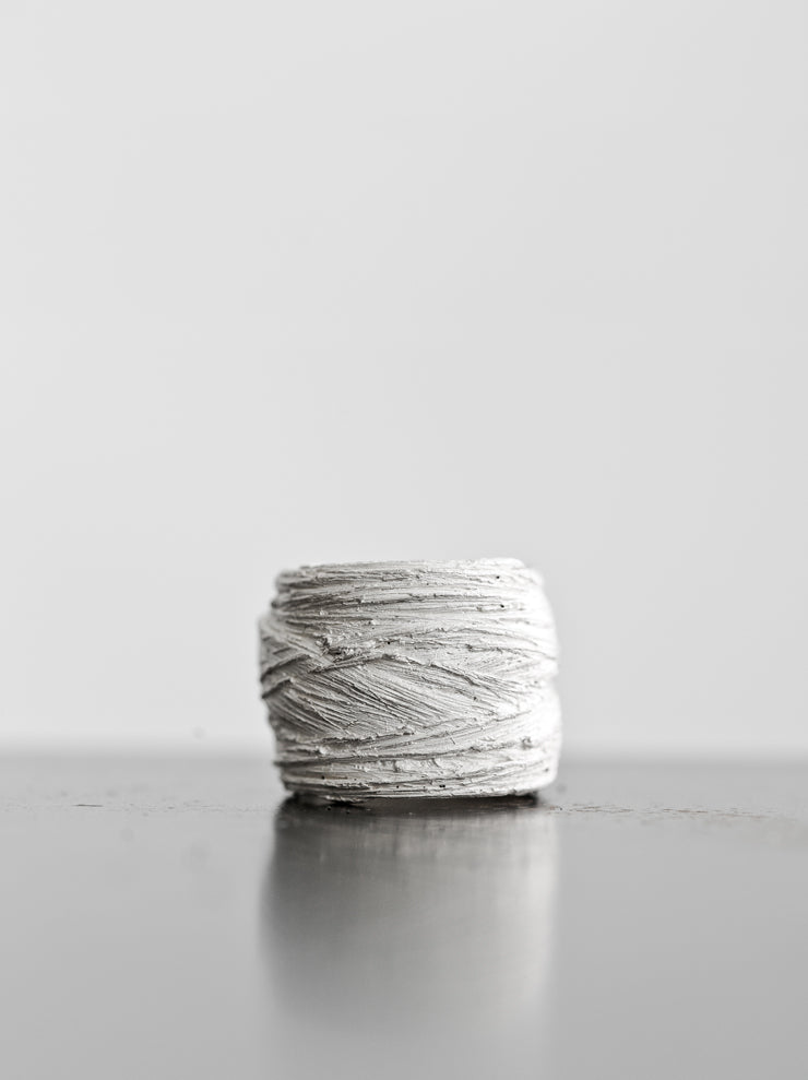 DETAJ <br>HAIR RING / WHITE