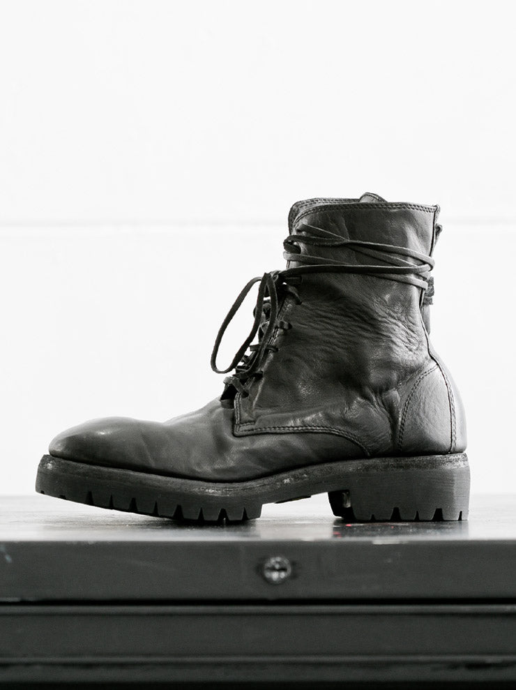 GUIDIWOMENS レースアップブーツ 795V BLKT / SOFT HORSE FG