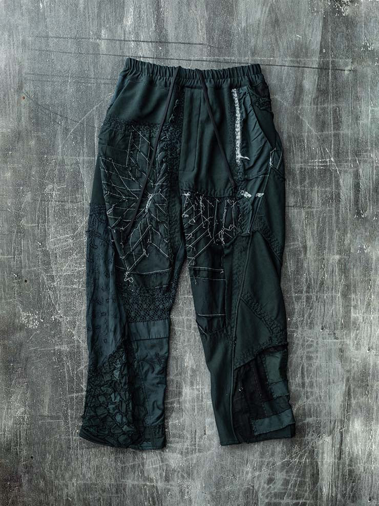 By Walid<br> MENS Hero Trousers / VERT FONCE