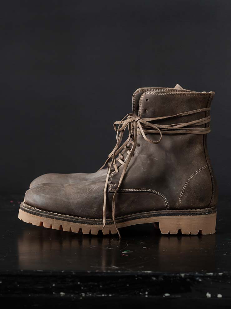 GUIDI<br>MENS レースアップブーツ 795V CO93T / CORDOVAN CONT