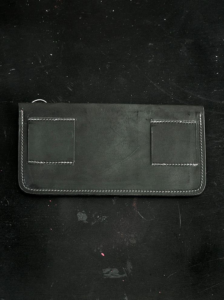 GUIDI<br> Large wallet MILITARY GREEN CV31T / PRESSED KANGAROO