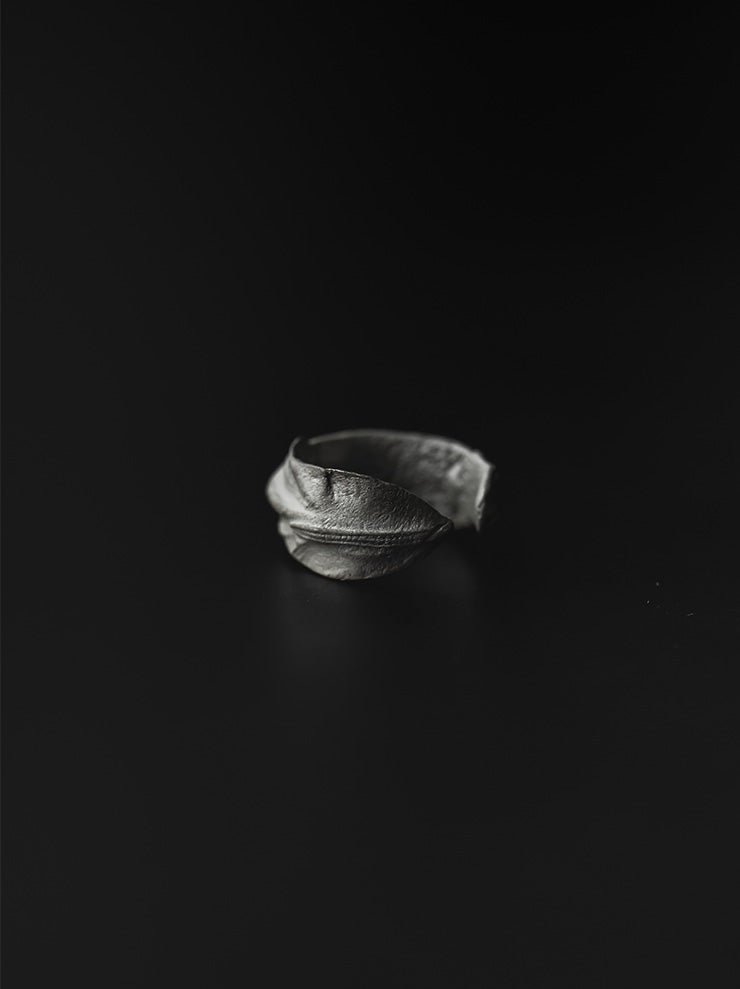 UMA WANG × DETAJ<br> HERB SILVER EAR CUFF / ROSEMARY / WHITE