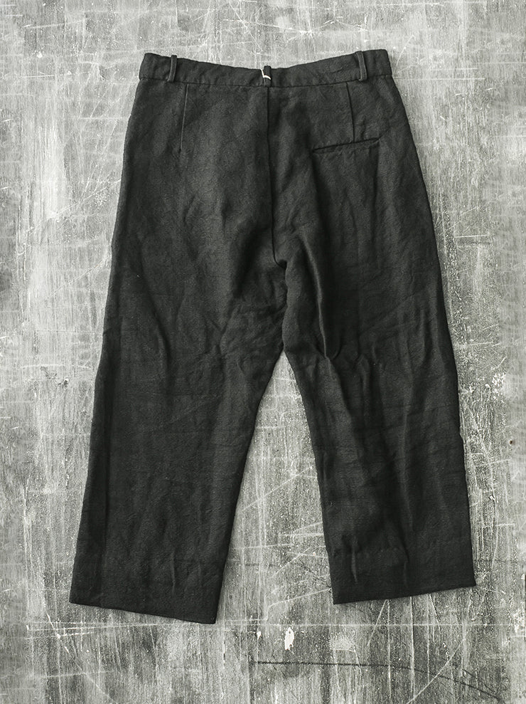 ATELIER SUPPAN<br> MENS handwoven trousers