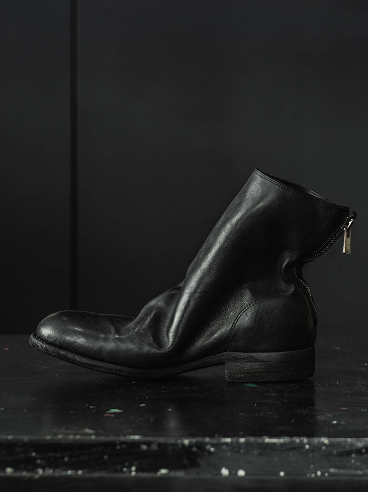GUIDI<br>MENS バックジップブーツ 986X BLKT / HORSE FULL GRAIN