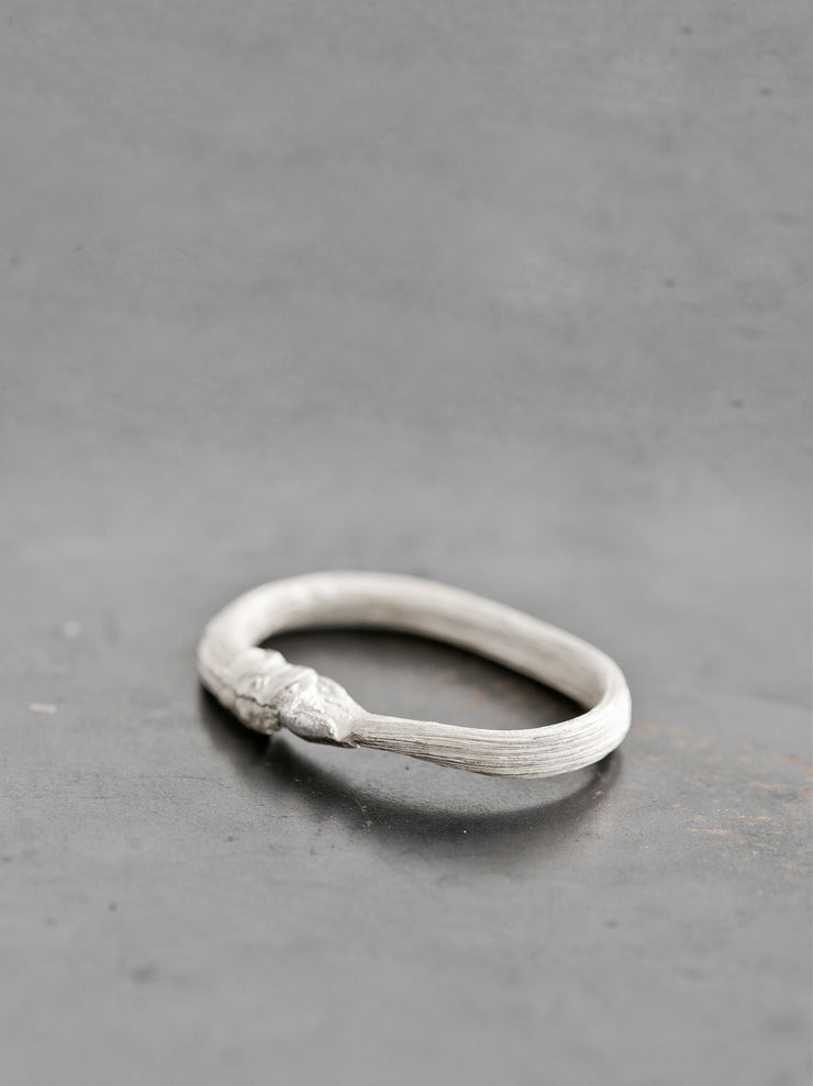 DETAJ <br>HAIR RING / WHITE