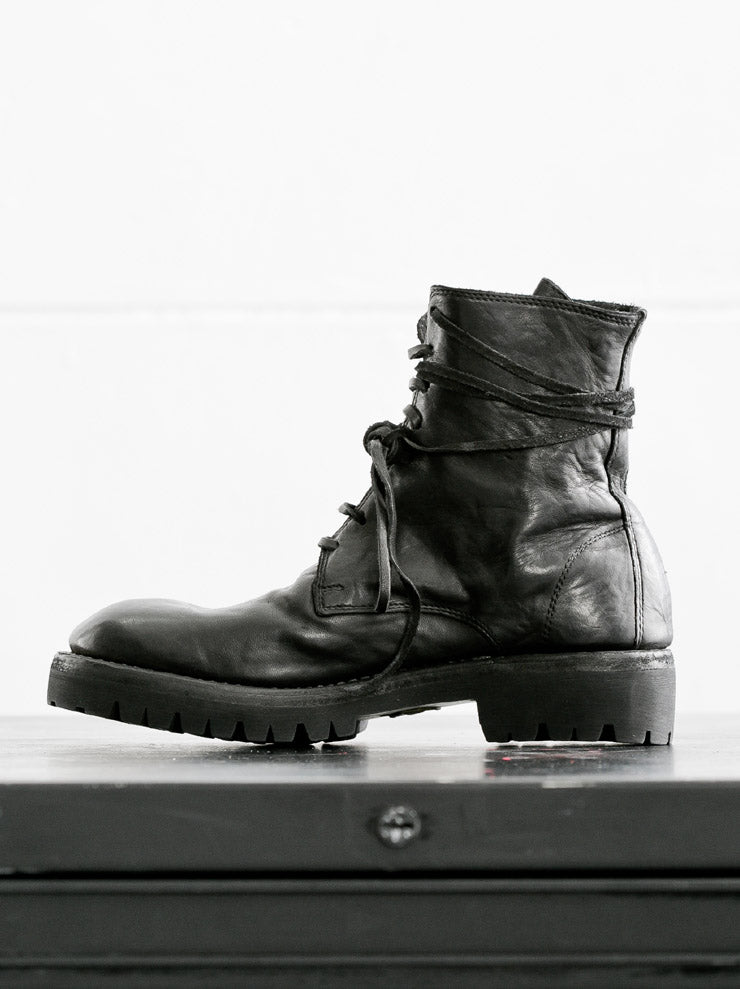 GUIDI<br>WOMENS レースアップブーツ 795V BLKT / SOFT HORSE FG