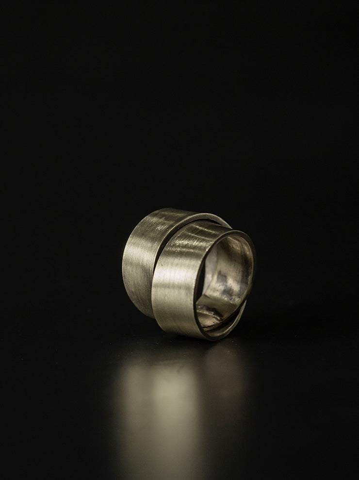 UMA WANG<br> COIL RING / MATTE GOLD