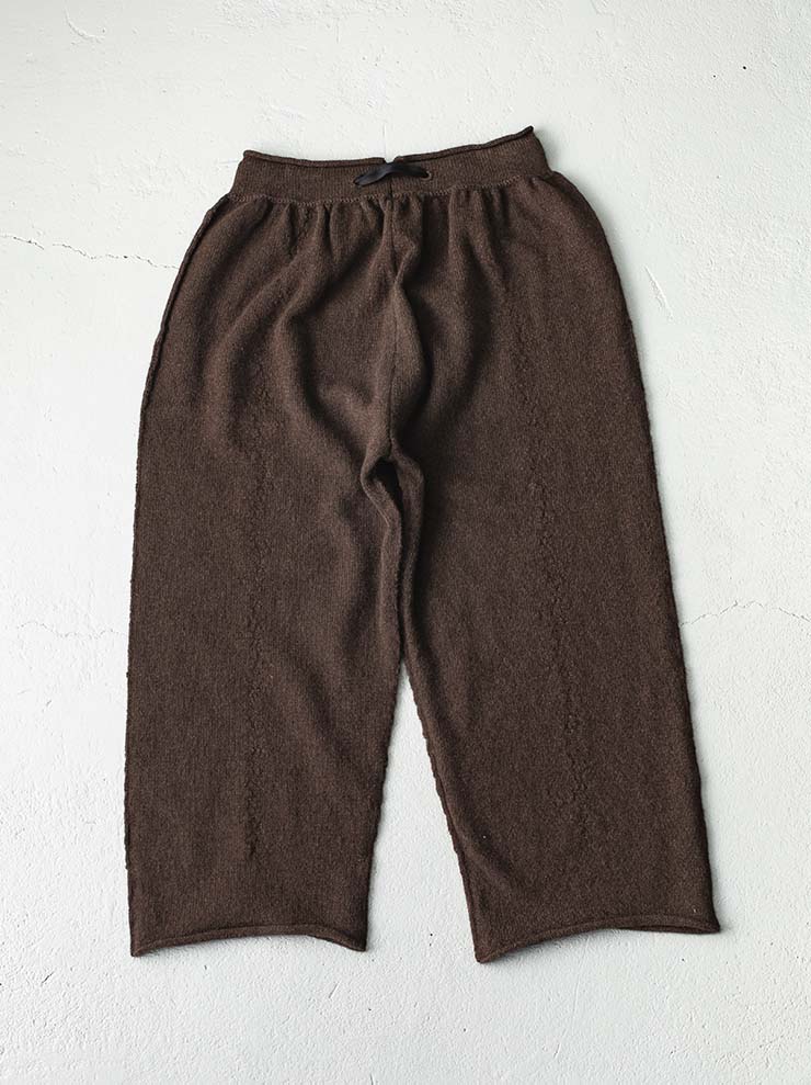 DANIEL ANDRESEN<br> Cormorant long fit trousers / Chocolate