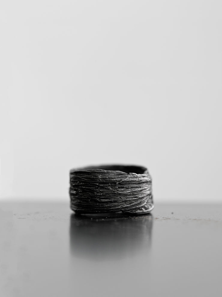 DETAJ <br>HAIR RING / BLACK