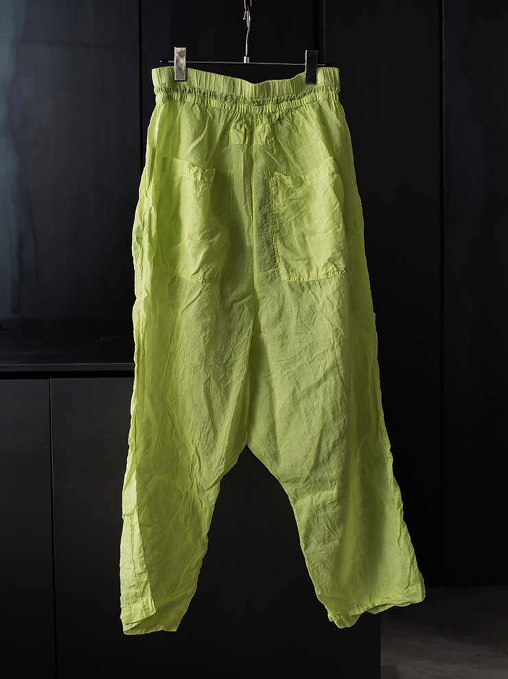 RUNDHOLZ DIP<br> WOMENS cotton trousers / SPRING