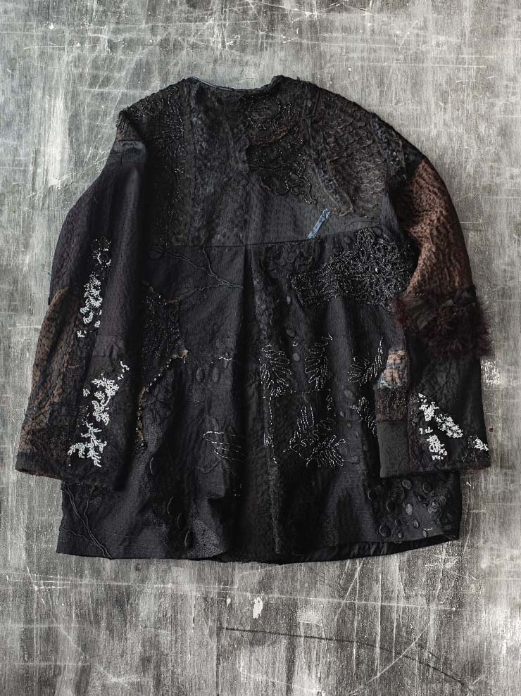 By Walid<br> Women's Jackie Jacket / DARK VICTORIAN