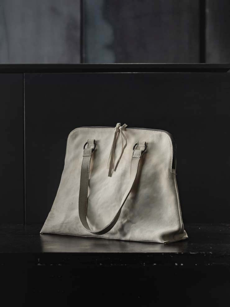 tagliovivo<br> Bowlet bag S / WHITE & SILVER