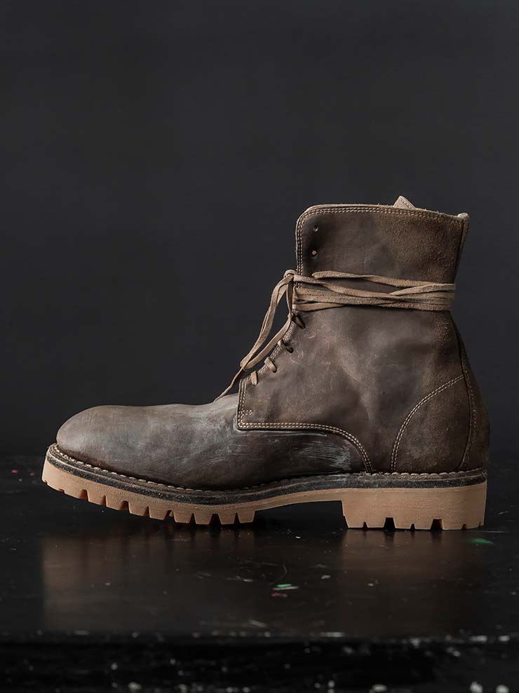 GUIDI<br>MENS レースアップブーツ 795V CO93T / CORDOVAN CONT