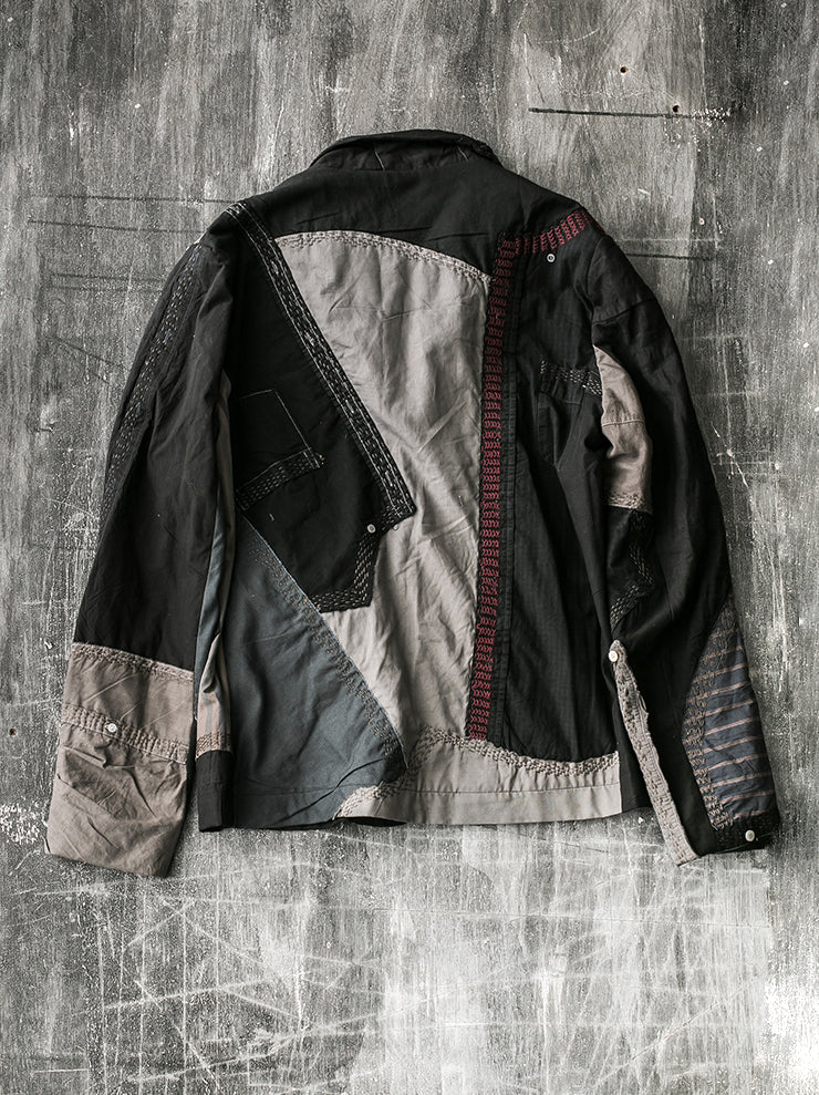 By Walid<br> Men's Milo Jacket DIRTY BLACK
