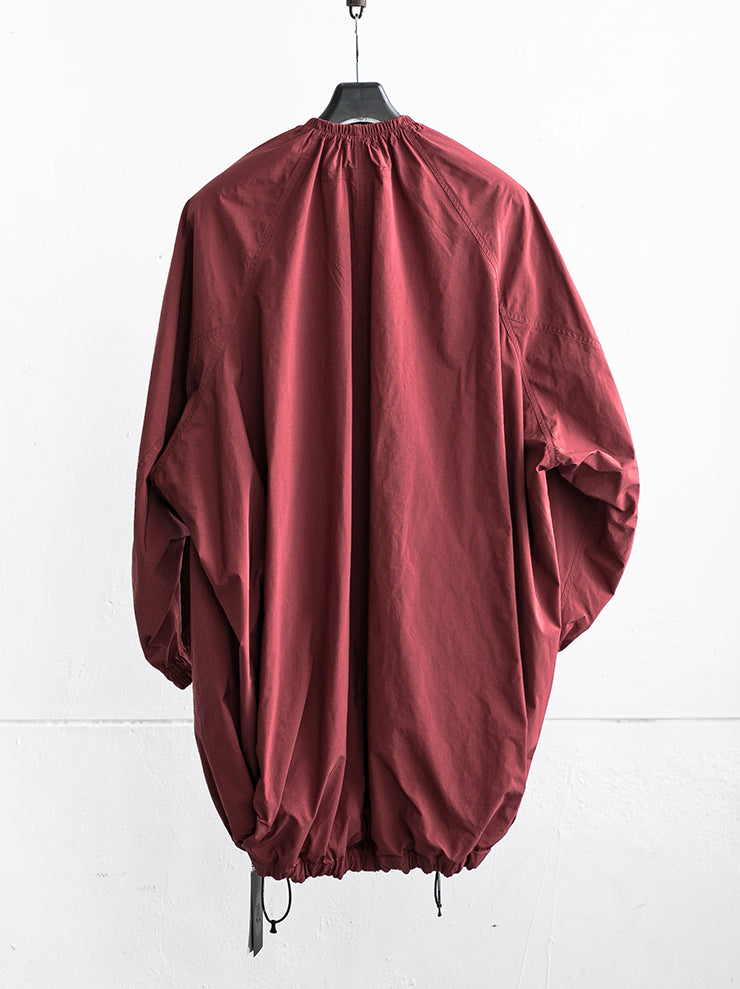 NILøS<br> Ruched long blouson RED