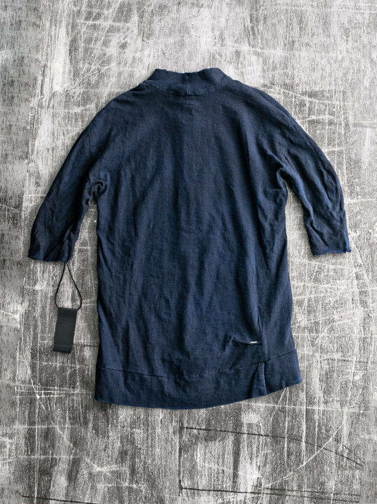 MATiAS<br> Zip polo shirt INDIA BLUE