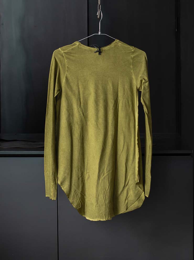 s°n / serien°umerica<br>WOMENS ルーズロングスリーブTシャツ Cold-dyed / CEDRO