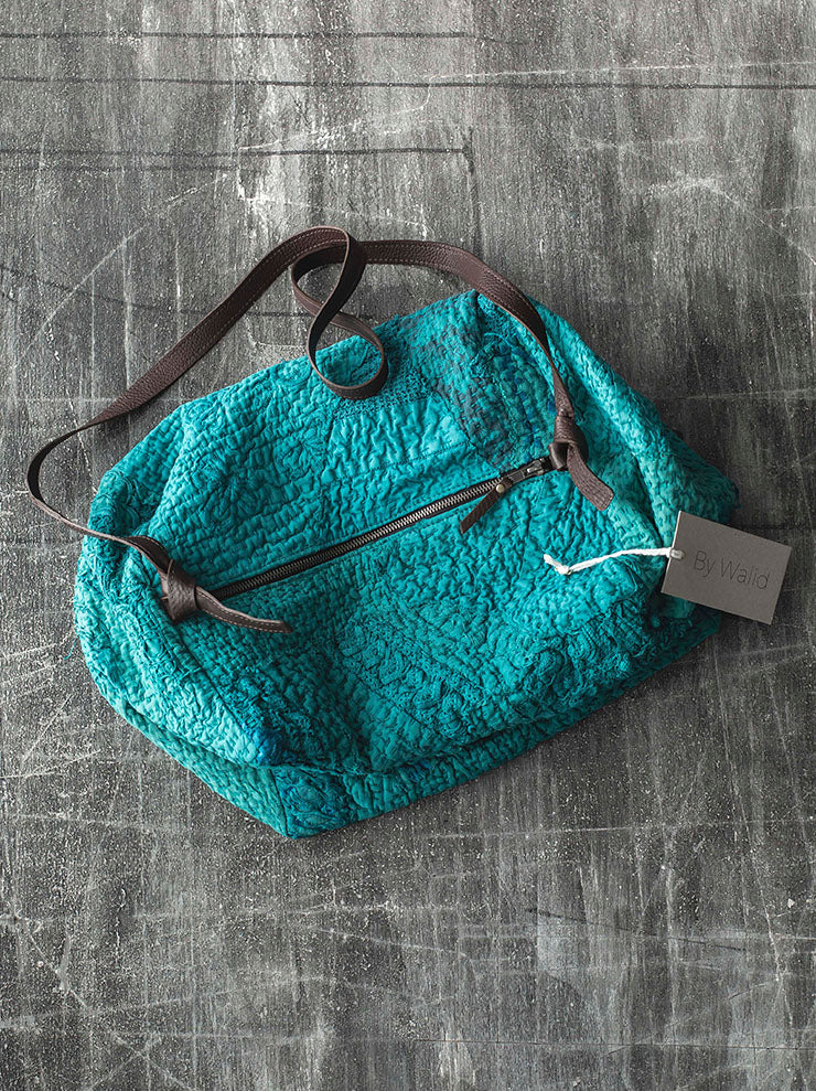 By Walid<br> UNISEX Ryan bag / TEAL