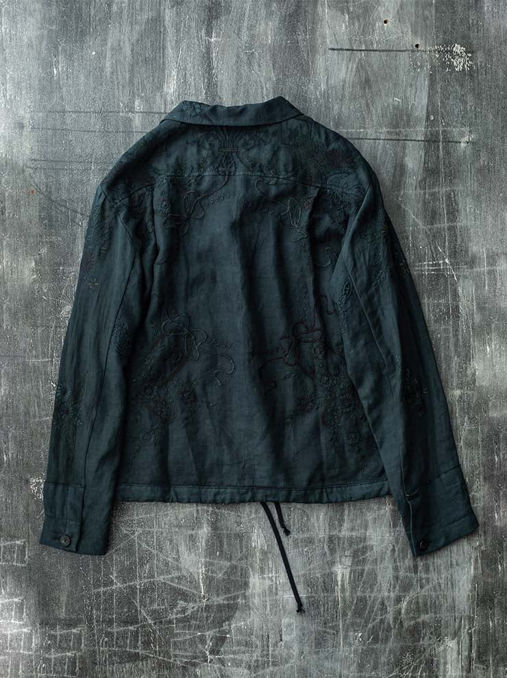 By Walid<br> MENS JONO JACKET / VERT FONCE