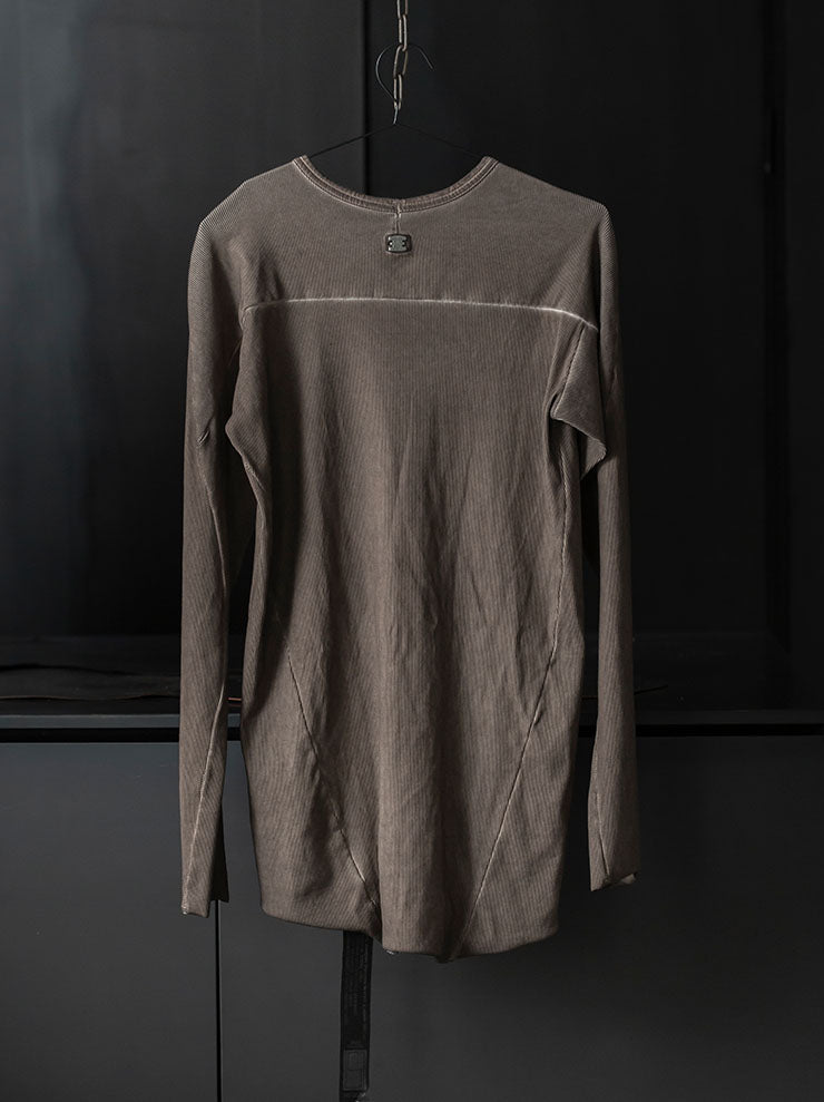 69 by ISAAC SELLAM<br>MENS ロングスリーブTシャツ / TAUPE