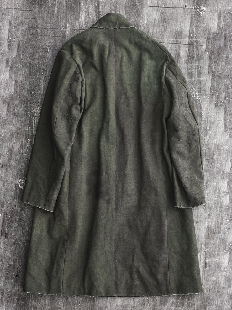 By Walid<br />メンズナディムコート MILITARY / military canvas cotton / SIZE L