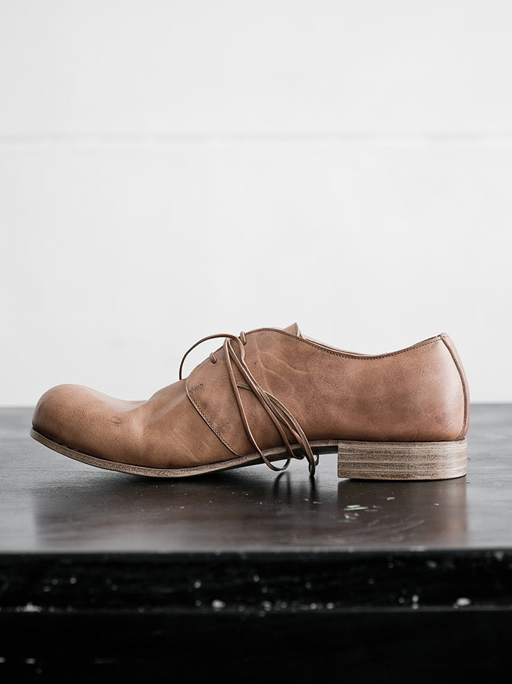 DIMISSIANOS&MILLER<br> Men's Clutter Derby Chaplin Shoes NATURAL