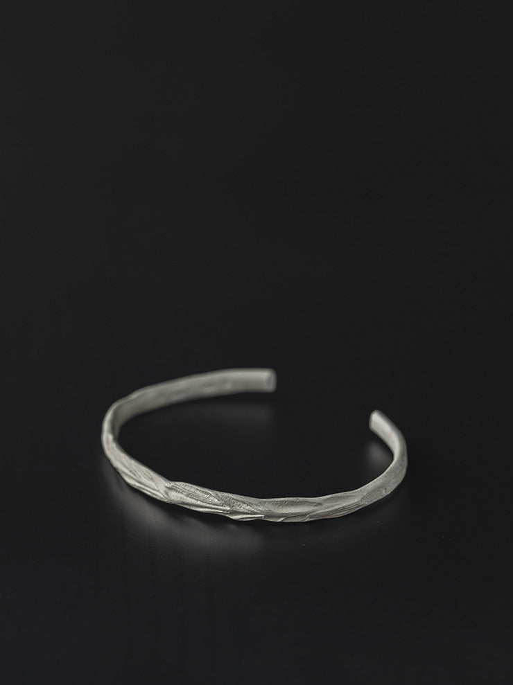 UMA WANG × DETAJ<br> HERB SILVER BRACELET / ROSEMARY / WHITE