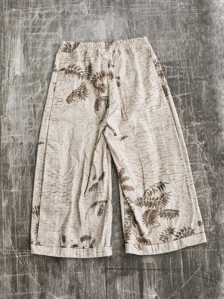 By Walid<br />ウィメンズジョエラトラウザー HAZY JUNGLE / printed canvas cotton