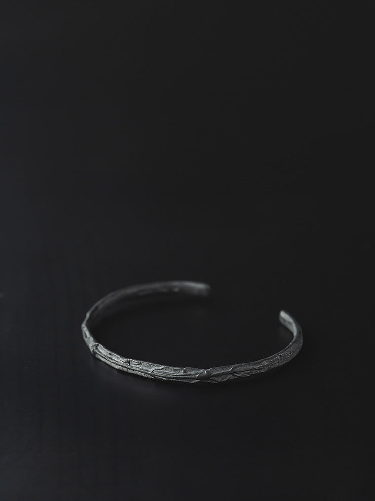 UMA WANG × DETAJ<br>HERB SILVER BRACELET / THYME / BLACK