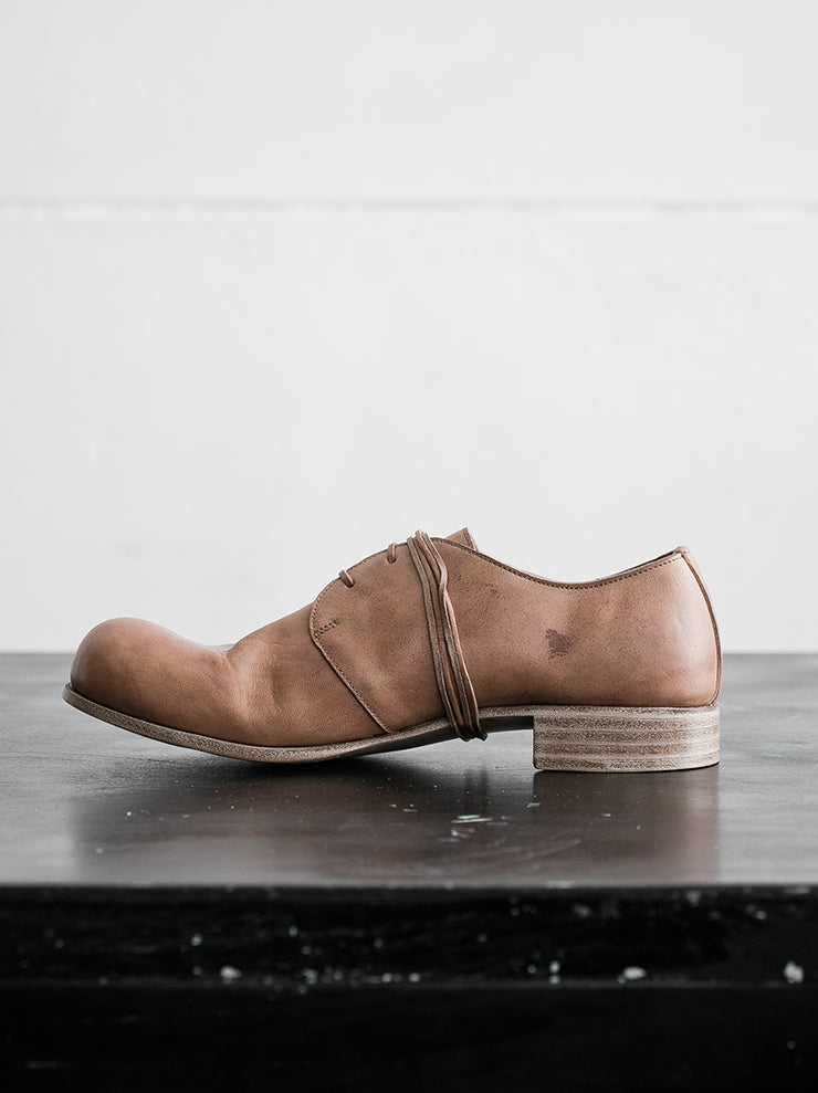 DIMISSIANOS&MILLER<br> Women's Clutter Derby Chaplin Shoes NATURAL